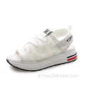 Girl&#39;s Summer Trainers ที่มีพื้นรองเท้าหนา